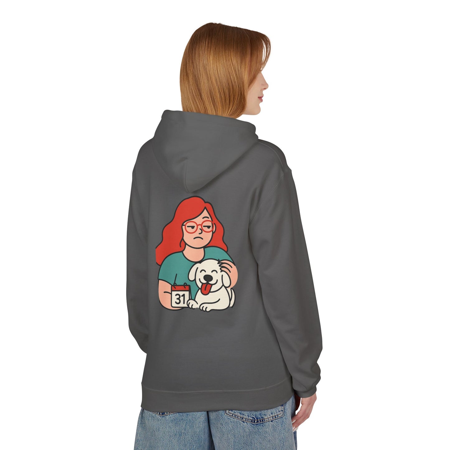 Hoodie — "Sorry, I can't. I have plans with my dog." Cute Dog Lover Pullover