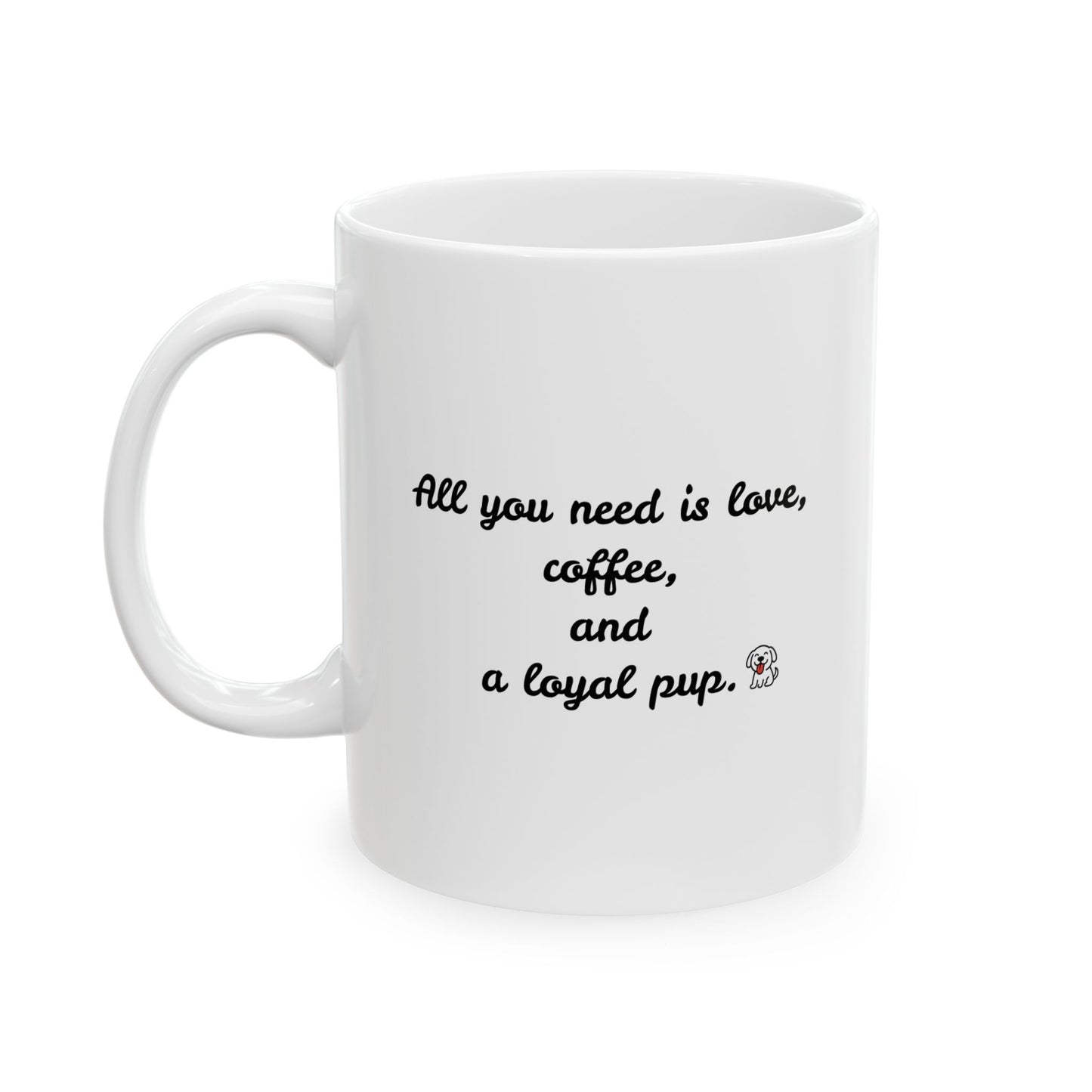 Dog Lover Ceramic Mug – Brighten Your Day, One Paw at a Time ☕🐶