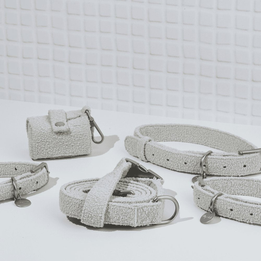 Bouclé Waste Bag Holder – Cloud