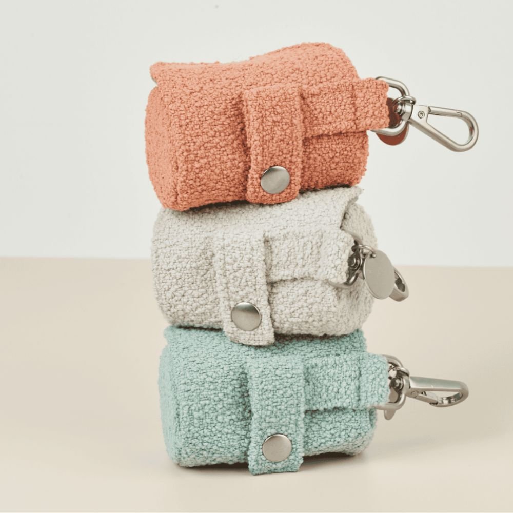Bouclé Waste Bag Holder – Cloud