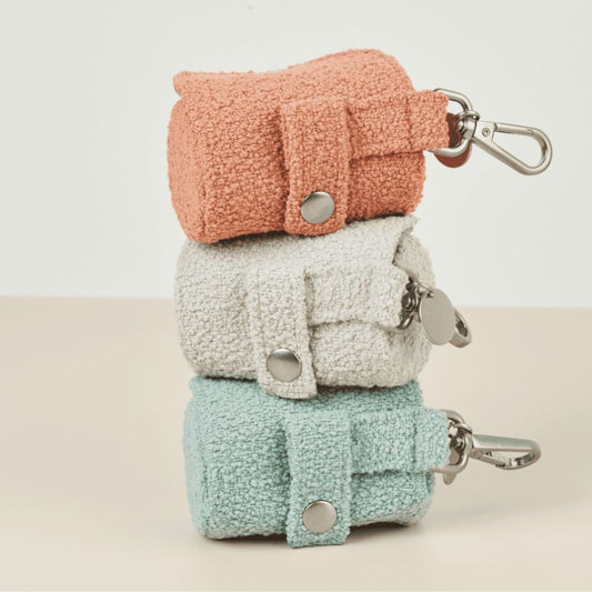 Bouclé Waste Bag Holder – Cloud